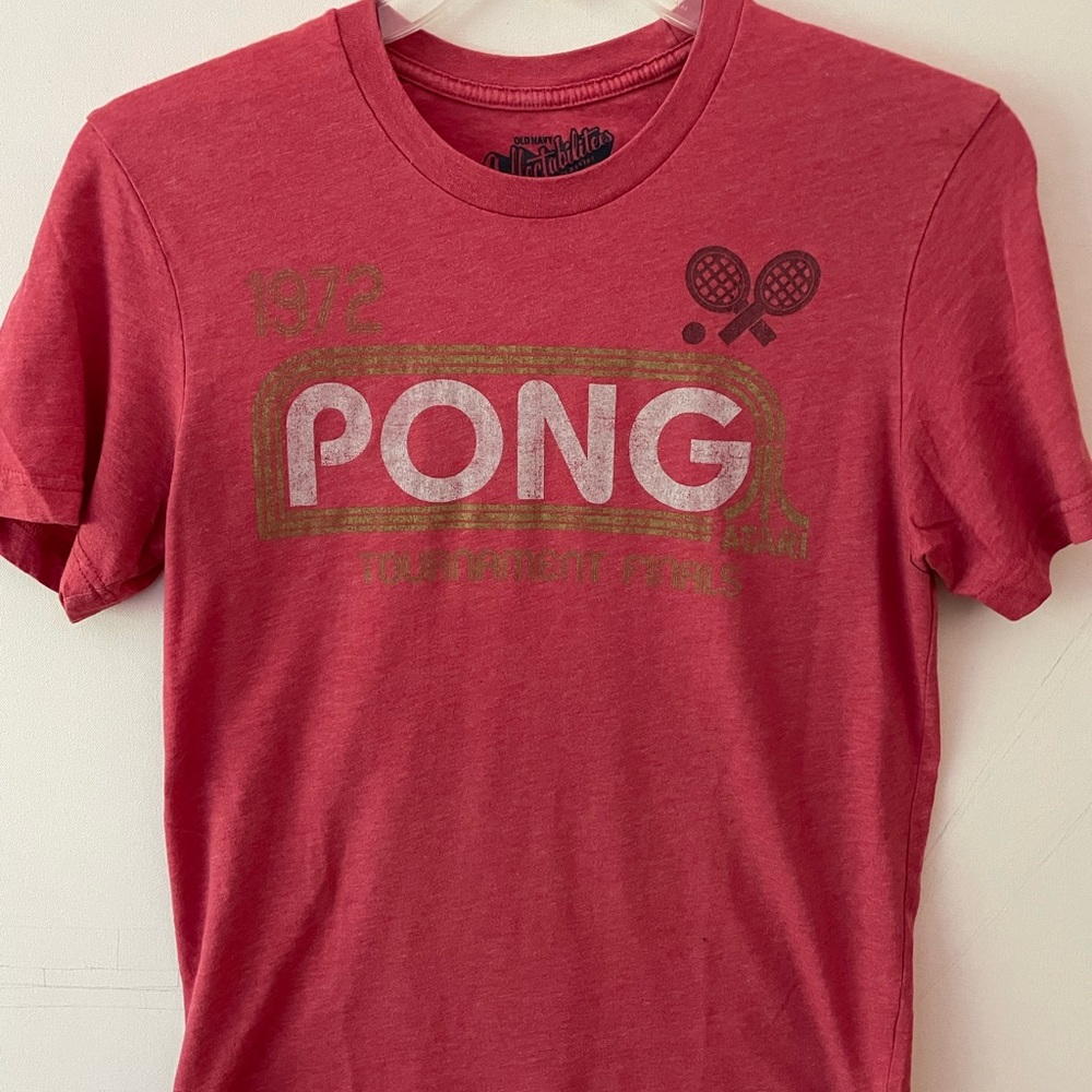 Vintage Tee of a vintage Game PONG